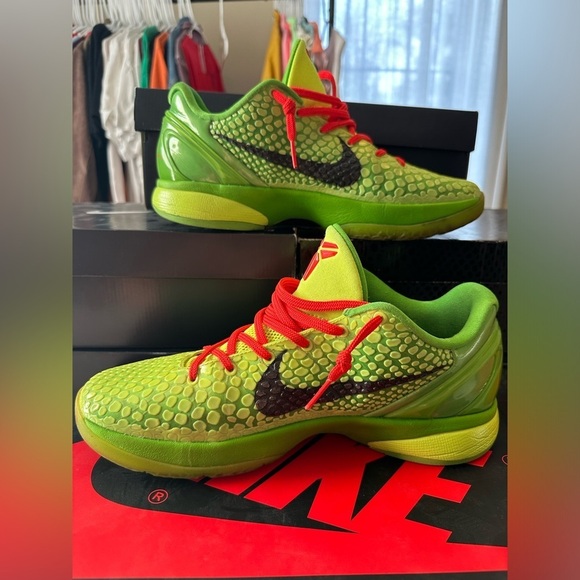Nike Kobe 6 Grinch 2010 sz 11 VI